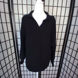 ZESICA Women's Fall V Neck Winter Pullover Cable Knit Chunky Sweaters Size Large